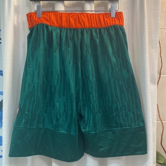 NWOT Men’s Adidas University of Miami -Celebrating Black Culture Athletic Shorts - Picture 4 of 11